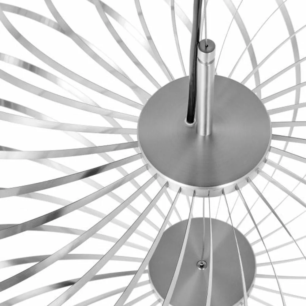 tom dixon | spring pendant light | silver large - DC