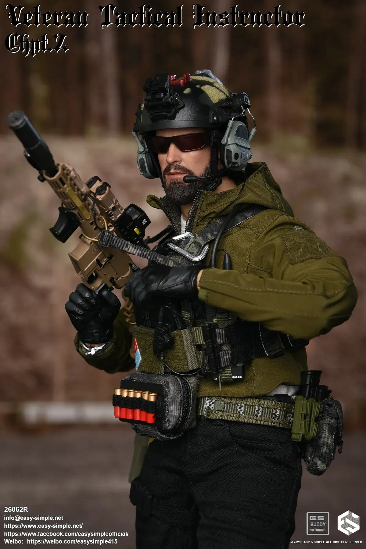 Veteran Tactical Instructor Chapter 2 R Version - MINT IN BOX