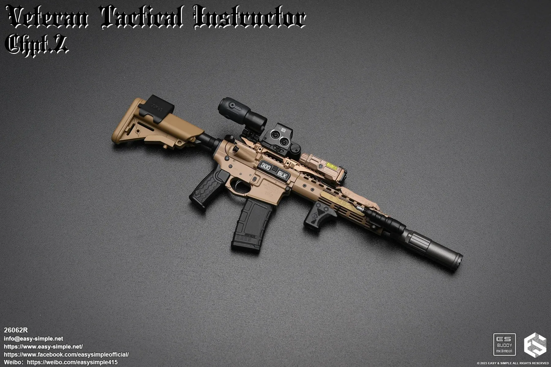 Veteran Tactical Instructor Chapter 2 R Version - MINT IN BOX