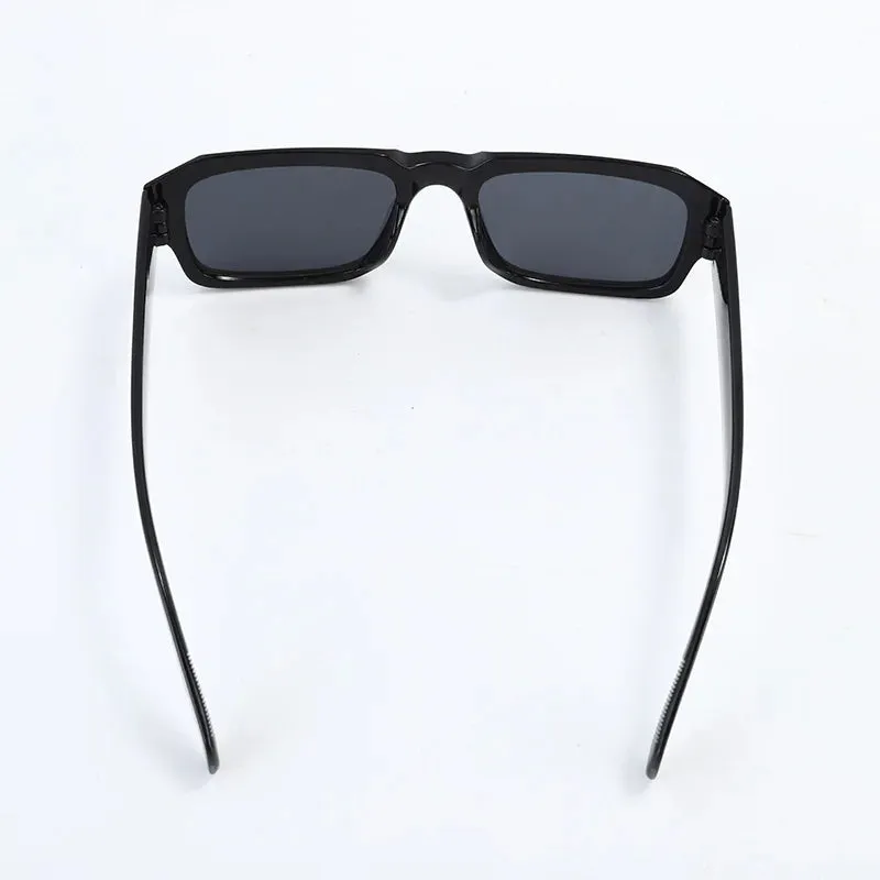 Vintage Square Sunglasses Men Women Brand Designer Sun Glasses Fashion Trendy Eyewear Black Shades Gradient Glasses UV400