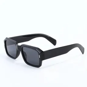 Vintage Square Sunglasses Men Women Brand Designer Sun Glasses Fashion Trendy Eyewear Black Shades Gradient Glasses UV400
