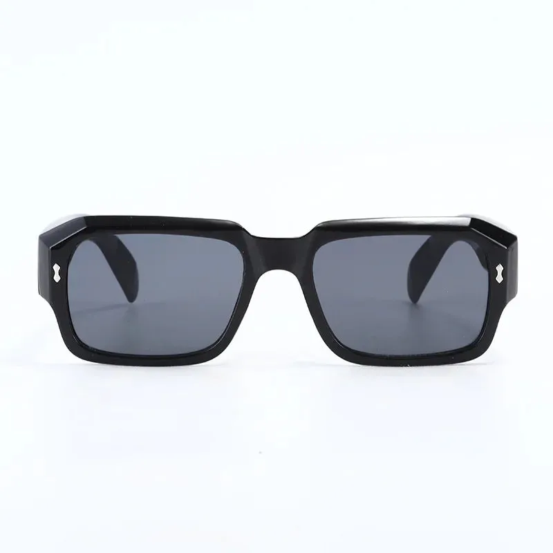 Vintage Square Sunglasses Men Women Brand Designer Sun Glasses Fashion Trendy Eyewear Black Shades Gradient Glasses UV400