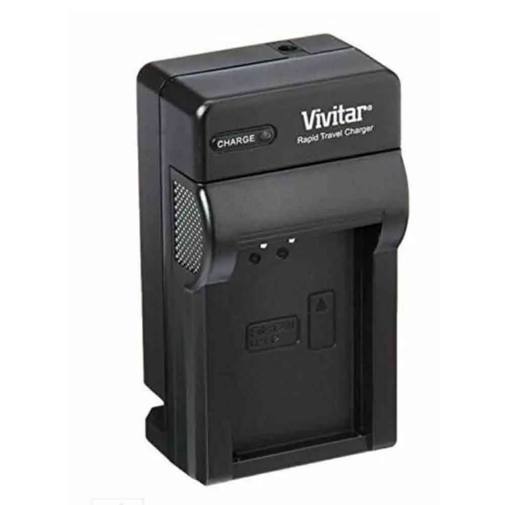 Vivitar LC-E6 Replacement Rapid Charger for Canon LP-E6 For 90D 80D 5D 6D 7D