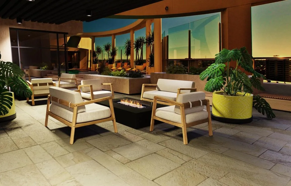 WHARF 65 FIRE PIT TABLE