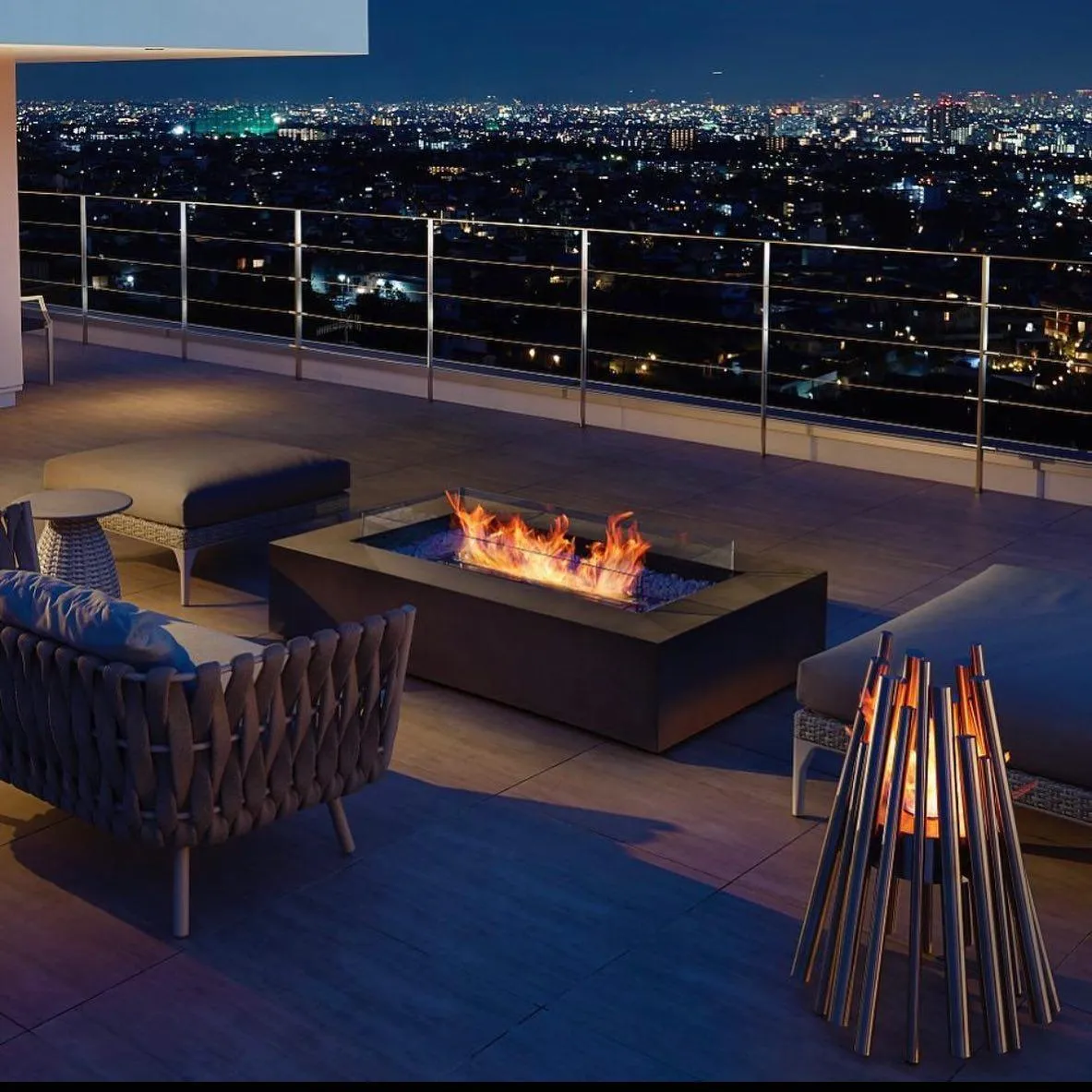 WHARF 65 FIRE PIT TABLE