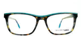William Morris London Model 50052 Teal Cat Eye Glasses