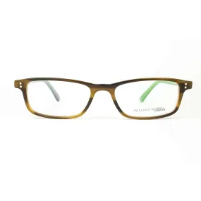 William Morris London Model 8511 brown-Green Glasses