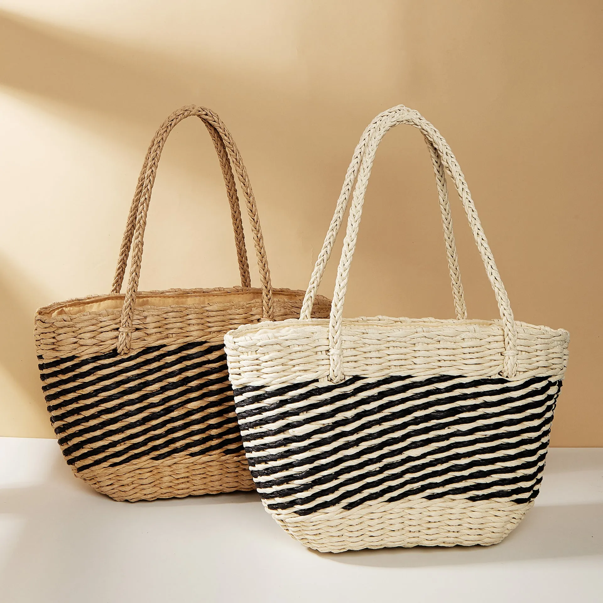 Women Large Capacity Drawstring Handbag