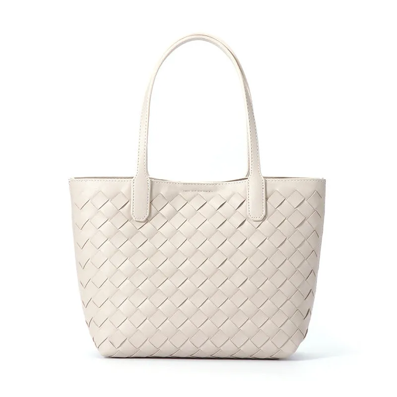 Women's Woven Vegetable Basket Tote Bag