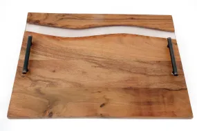Wooden Serving Tray Acacia Wood Tray With Handles Wooden Serving Tray Acacia Wood Tray With Handles