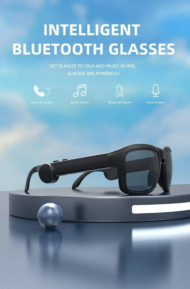 XG88 Smart Wireless Bluetooth Glasses 5.0 Calling Sunglasses Sports HD Audio