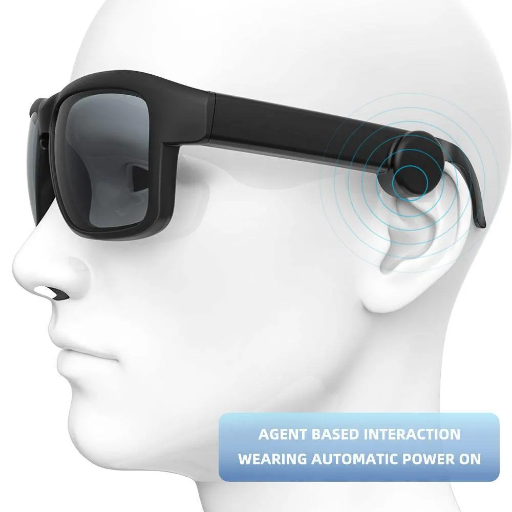 XG88 Smart Wireless Bluetooth Glasses 5.0 Calling Sunglasses Sports HD Audio