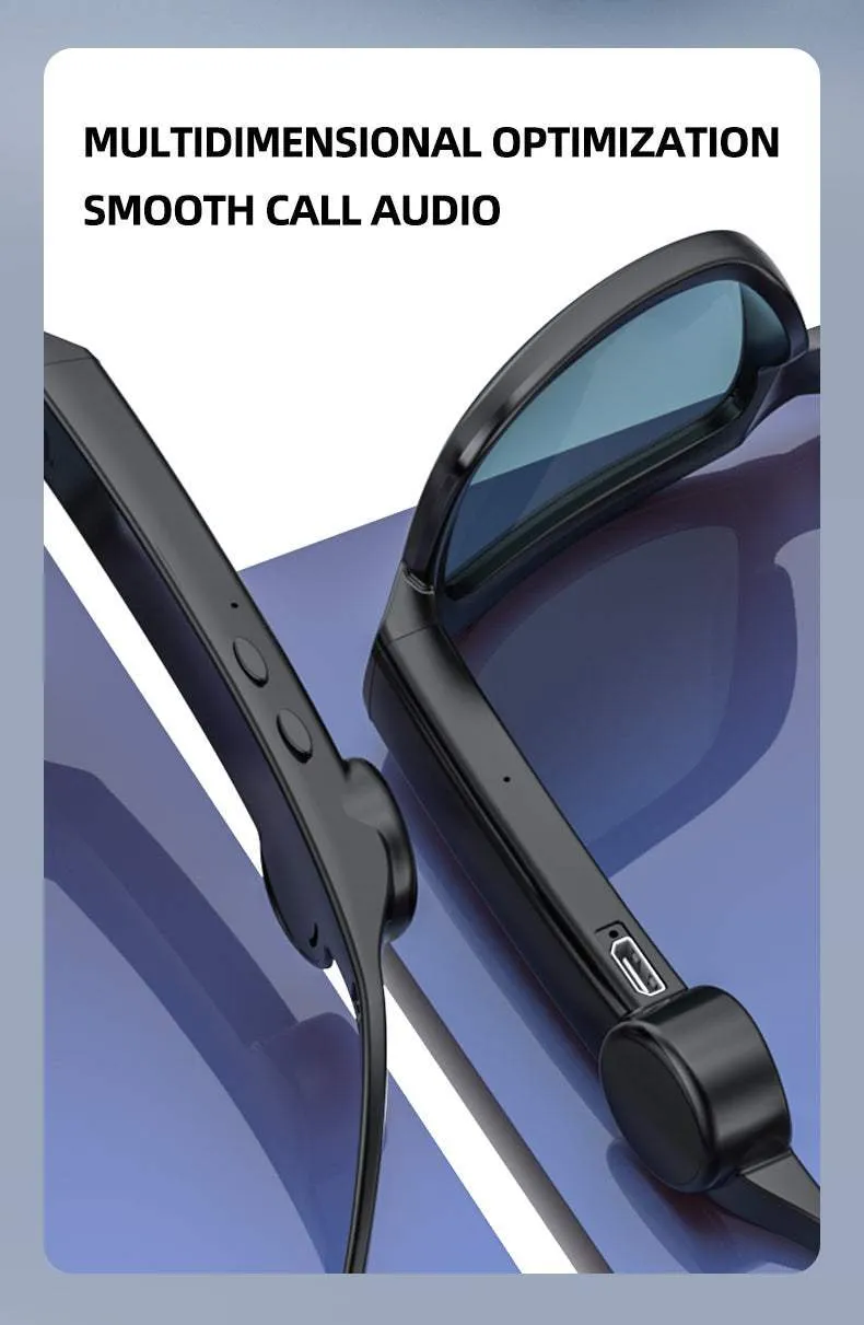 XG88 Smart Wireless Bluetooth Glasses 5.0 Calling Sunglasses Sports HD Audio