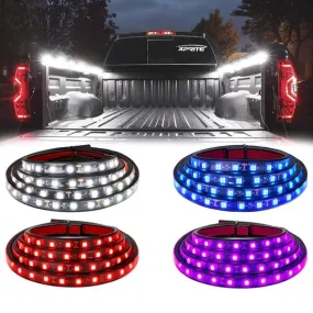 Xprite Spire Series LED Truck Bed Light Strips - Blue / Pink / Red / White