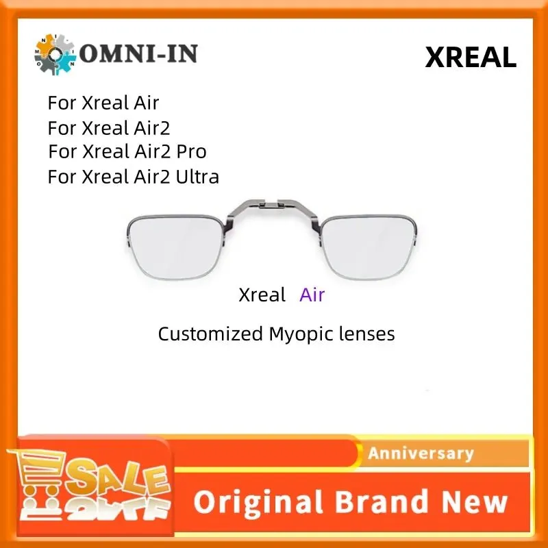 Xreal Ultra Myopia Lens Custom Degree Smart AR Glasses for Air 2 and Air 2 Pro