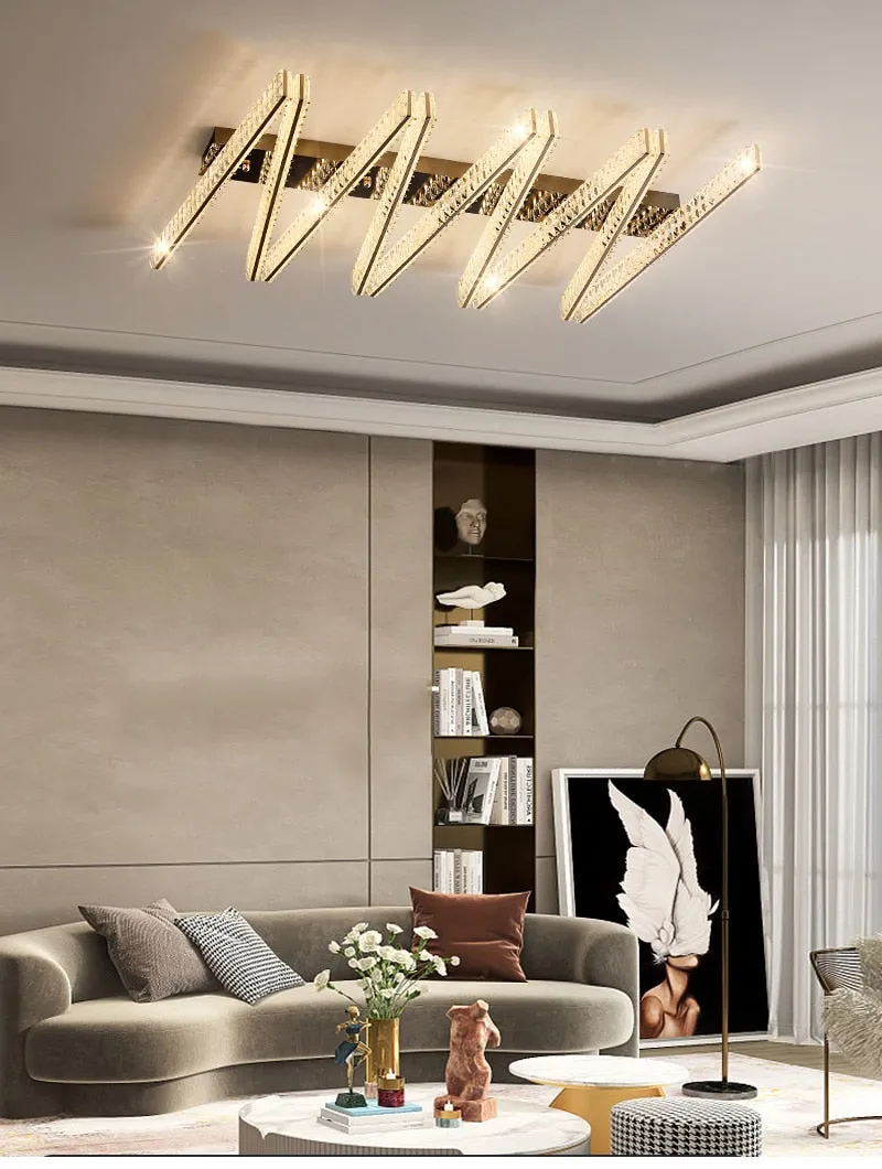 YLK VVMM - LED ceiling crystal chandelier