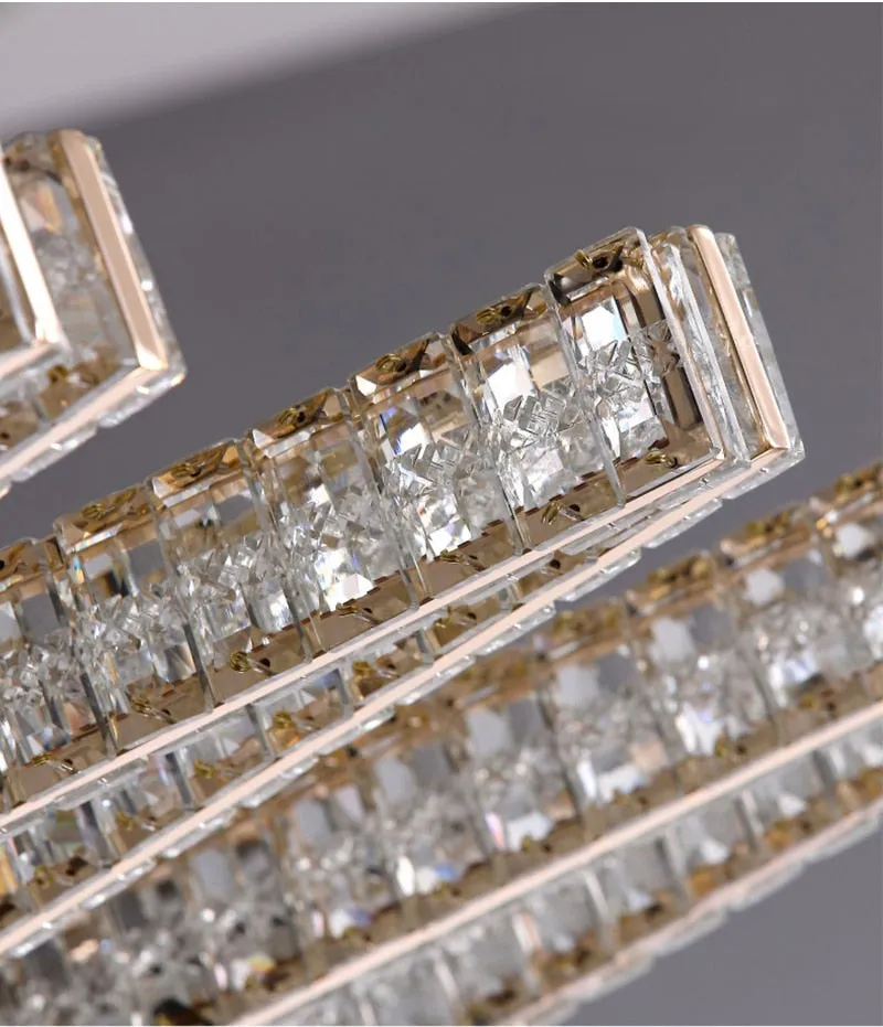 YLK VVMM - LED ceiling crystal chandelier
