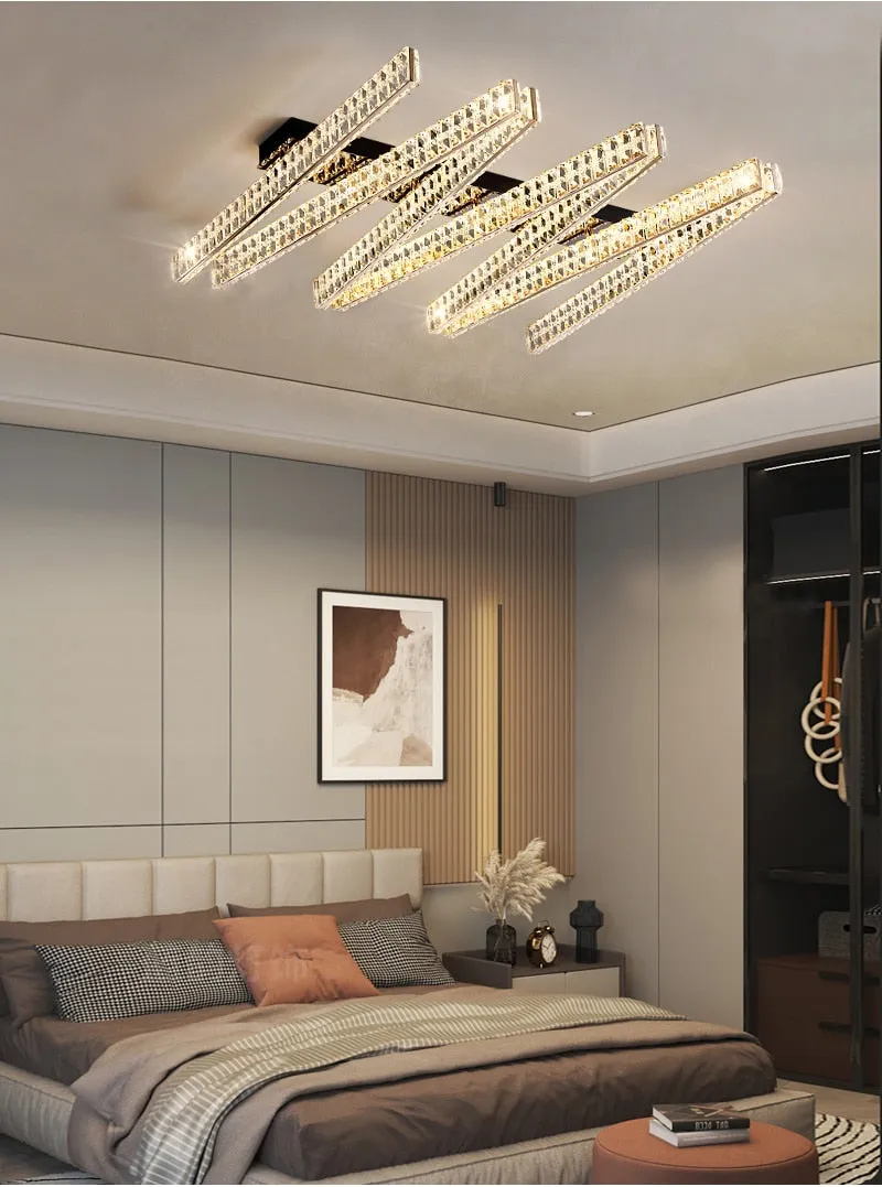 YLK VVMM - LED ceiling crystal chandelier